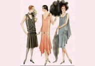 1920's flapper costumes